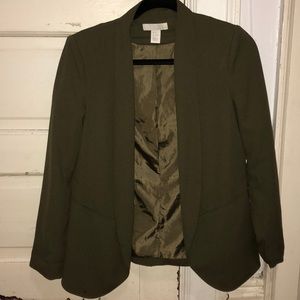 H&M Dark Green Blazer